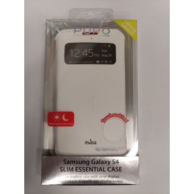 Pouzdro Puro VIEW Slim Essential Samsung Galaxy S4 / bílé PCSLIMS4VIEWWHI – Hledejceny.cz