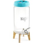 Kefirko Kombucha fermenter se stojánkem a výčepem 4 l modrý – Zbozi.Blesk.cz