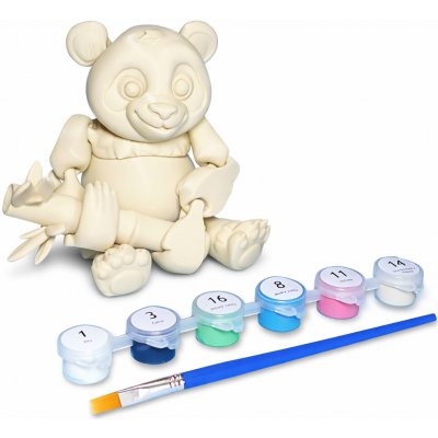 Veselý Tučňák Panda Kreativní sada 3D omalovánky – Hledejceny.cz