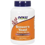 Now Foods Foods Pivovarské Droždí Brewer's Yeast 650 mg 200 tablet – Hledejceny.cz
