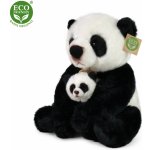 Eco-Friendly Rappa panda s mládětem 27 cm – Sleviste.cz
