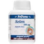 MedPharma MedPharma Selen 100 mcg 107 tablet – Hledejceny.cz