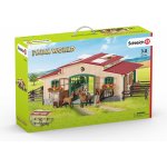 Schleich 42195 Stáj velká s koňmi a vybavením – Sleviste.cz