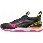 Mizuno WAVE MIRAGE 2 - BLACK/PINKGLO/SYELLOWO – Zboží Dáma