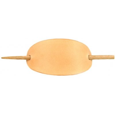 Moravité spona do vlasů kožená natural No.2 – Hledejceny.cz