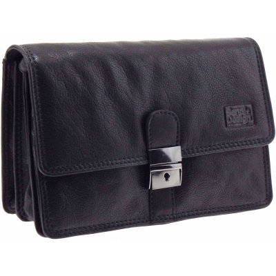 Sendi Design pánská kožená etue Černá – Zboží Dáma