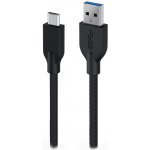 Genius CC-A2CC-3A USB-A na USB-C, 3A, QC3.0, opletený, 150cm, černý – Hledejceny.cz