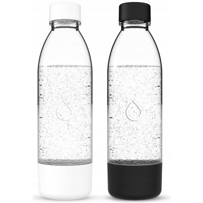 PushAir Dafi 0,5 l 2 Láhve černá a bílá – Hledejceny.cz