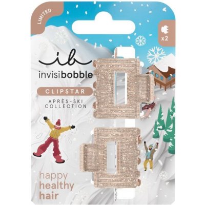 Invisibobble CLIPSTAR S Apres Ski Shimmer 2 ks – Zboží Mobilmania