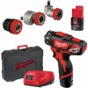 Akušroubovák Milwaukee M12BDDXKIT 202C 4933447836