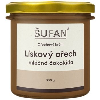 Šufan Lískový ořech s mléčnou čokoládou 330 g