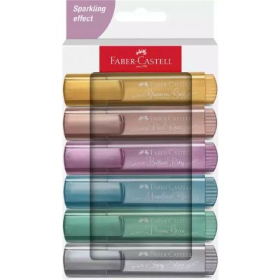 Faber-Castell 1546 Metallic 6 barev – Hledejceny.cz