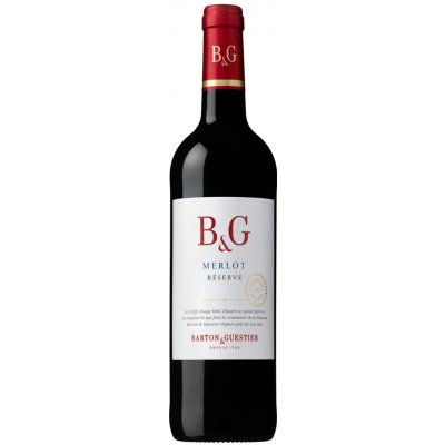 Barton & Guestier Merlot Reserva 13,5% 0,75 l (holá láhev) – Hledejceny.cz