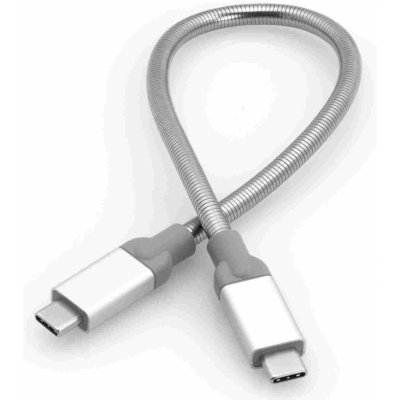 Verbatim 48867 USB (3.1), USB C (3.1)/USB C (3.1), 0,3m, stříbrný – Zbozi.Blesk.cz