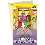 ARGUS Vtipné přání k narozeninám 20 190657-c20 – Hledejceny.cz