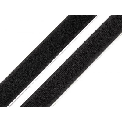 Stoklasa Suchý zip háček + plyš samolepicí šíře 20 mm Balení: 25 m, Varianta: černá černá – Hledejceny.cz