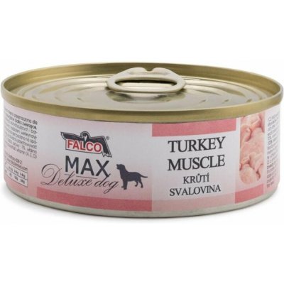 Sokol Falco Max Deluxe Dog Adult Krůtí svalovina 80 g – Hledejceny.cz