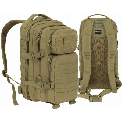 Mil-Tec US Assault coyote 20 l – Zboží Mobilmania