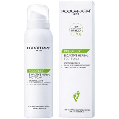 PODOPHARM PODOFLEX BIOACTIVE Herbal pěna na nohy 125 ml – Hledejceny.cz