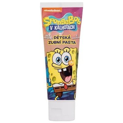 Nickelodeon SpongeBob zubní pasta s fluoridem a xylitolem 75 ml – Zbozi.Blesk.cz