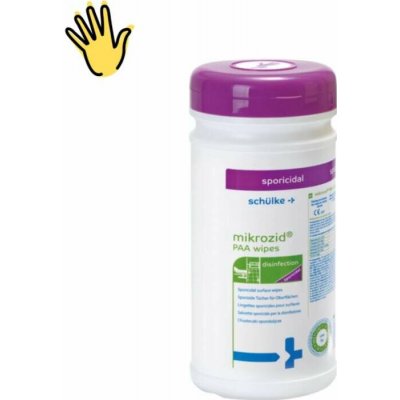 Schülke Mikrozid PAA wipes 50 ks, jumbo dóza – Zboží Dáma