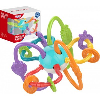 Woopie baby sensory chrastítko 2v1 – Zboží Dáma