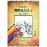 Inspirační vymalovánky II. Cesta životem lepená horní vazba A4 – Zboží Mobilmania