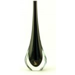 Skleněná váza Gocce Nero 35 cm – Hledejceny.cz