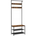 Textilomanie Taylor s botníkem 180x64 cm, rustikálně hnědá – Sleviste.cz