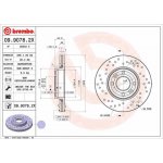 Brzdový kotouč BREMBO 09.9078.2X | Zboží Auto