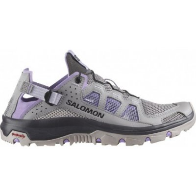 Salomon Techamphibian 5 W 477991 dámské síťované gull/violet – Zboží Dáma