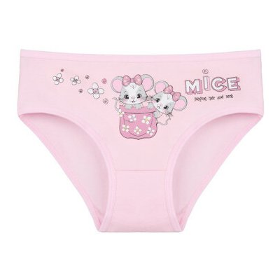 Evona dívčí kalhotky K840 myšky růžová – Zboží Dáma