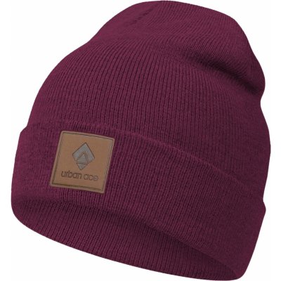 Urban Ace Cuff beanies Ruby vínová – Hledejceny.cz