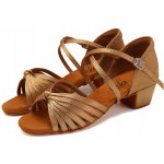 Lelka taneční boty na latino W217 světle hnědá – Hledejceny.cz