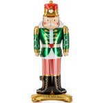 PartyDeco BALÓNEK fóliový Louskáček samostojný 34x85cm – Zboží Dáma