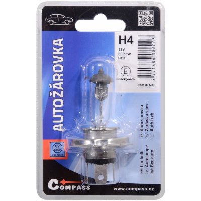 Compass 12V H4 60/55W P43t 1ks 08600 – Hledejceny.cz