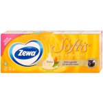 Zewa Softis Soft&Sensitiv papírové kapesníčky 4-vrstvé 10 x 9 ks – Zbozi.Blesk.cz