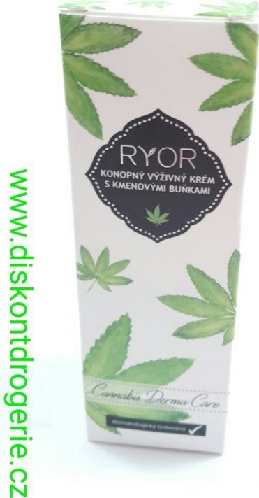 Ryor Cannabis Derma Care Konopný výživný krém s kmenovými buňkami 50 ml od  269 Kč - Heureka.cz