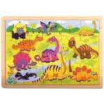Bino puzzle Dinosauři 20 dílků – Sleviste.cz
