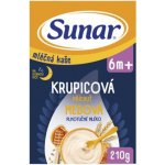 Sunar mléčná kaše Krupicová medová 210 g – Zboží Dáma