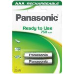 Panasonic Ready to Use AAA 750 2ks HHR-4MVE/2BC – Hledejceny.cz