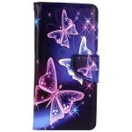 TopQ Motorola Moto G84 5G knížkové Modré s motýlky 121344 – Zboží Živě