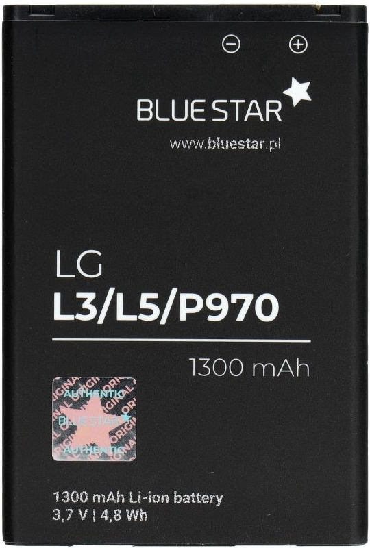 BlueStar LG L3, L5, P970, P690 OptimusBlack 1300mAh