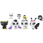 Hasbro Littlest Pet Shop Černobílý set 8 ks zvířátek – Zboží Mobilmania