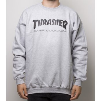 Thrasher Skate Mag Crew mikina gry