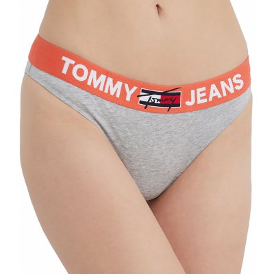 Tommy Hilfiger Jeans Bikini šedá – Zboží Mobilmania