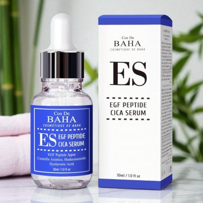 Cos De Baha regenerační sérum s růstovým faktorem ES EGF Peptide Cica Serum 30 ml – Hledejceny.cz