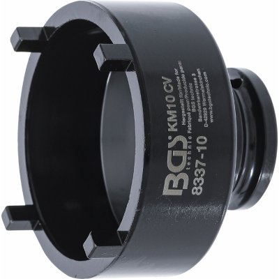 BGS technic 8337-10 Nástrčná hlavice 3/4" na matice se zářezy KM10, vnější čepy - BGS | Zboží Auto