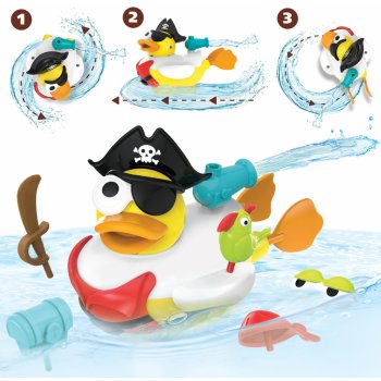 Yookidoo Kreativní plavací kachna Pirát