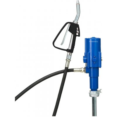 PRESSOL SUDOVÉ PNEUMATICKÉ ČERPADLO PRO VÝDEJ OLEJE (pro 200 l sud, hadice, výdejní pistole) – Sleviste.cz